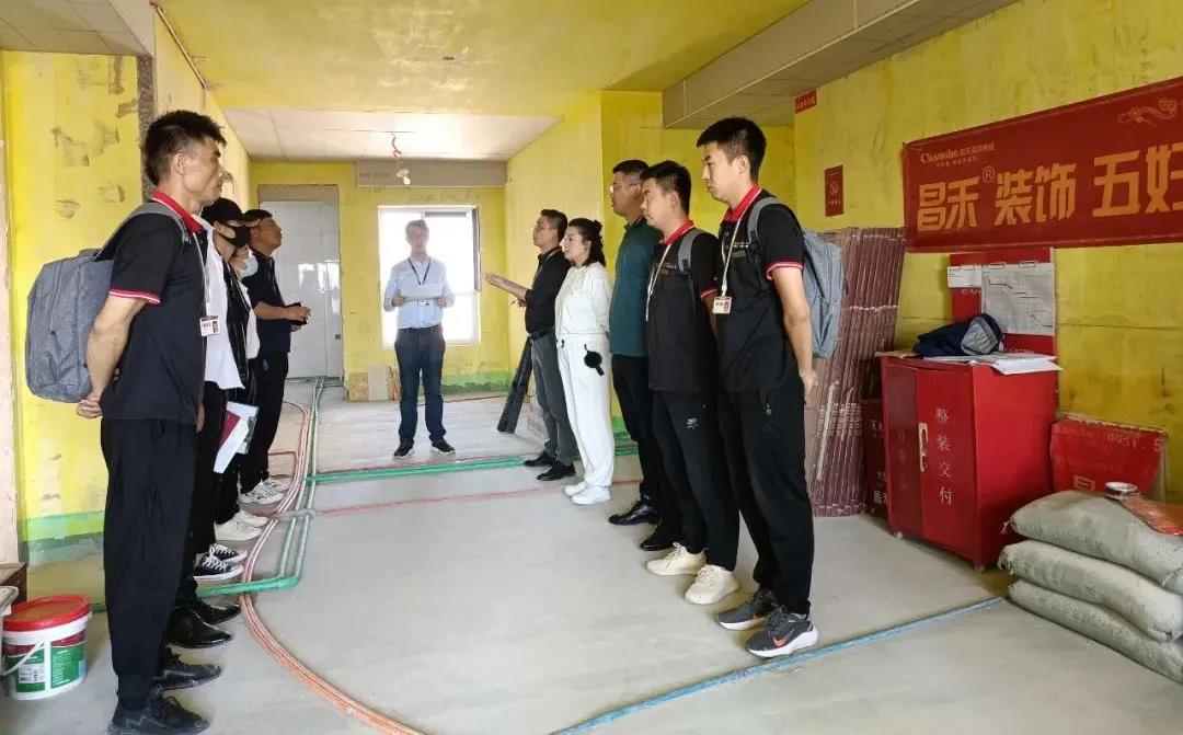 昌禾裝飾【鳳凰華府】工地聯(lián)檢丨鏡頭紀實，讓每個工地都禁得住考驗！