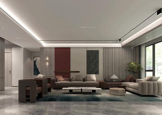 興慶府二號院272平米新中式風格效果圖 興慶府二號院272平米新中式風格效果圖