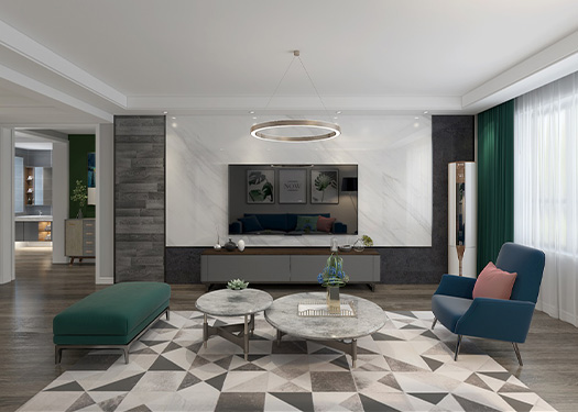 楓林灣128平米現(xiàn)代簡約風格效果圖 楓林灣128平米現(xiàn)代簡約風格效果圖