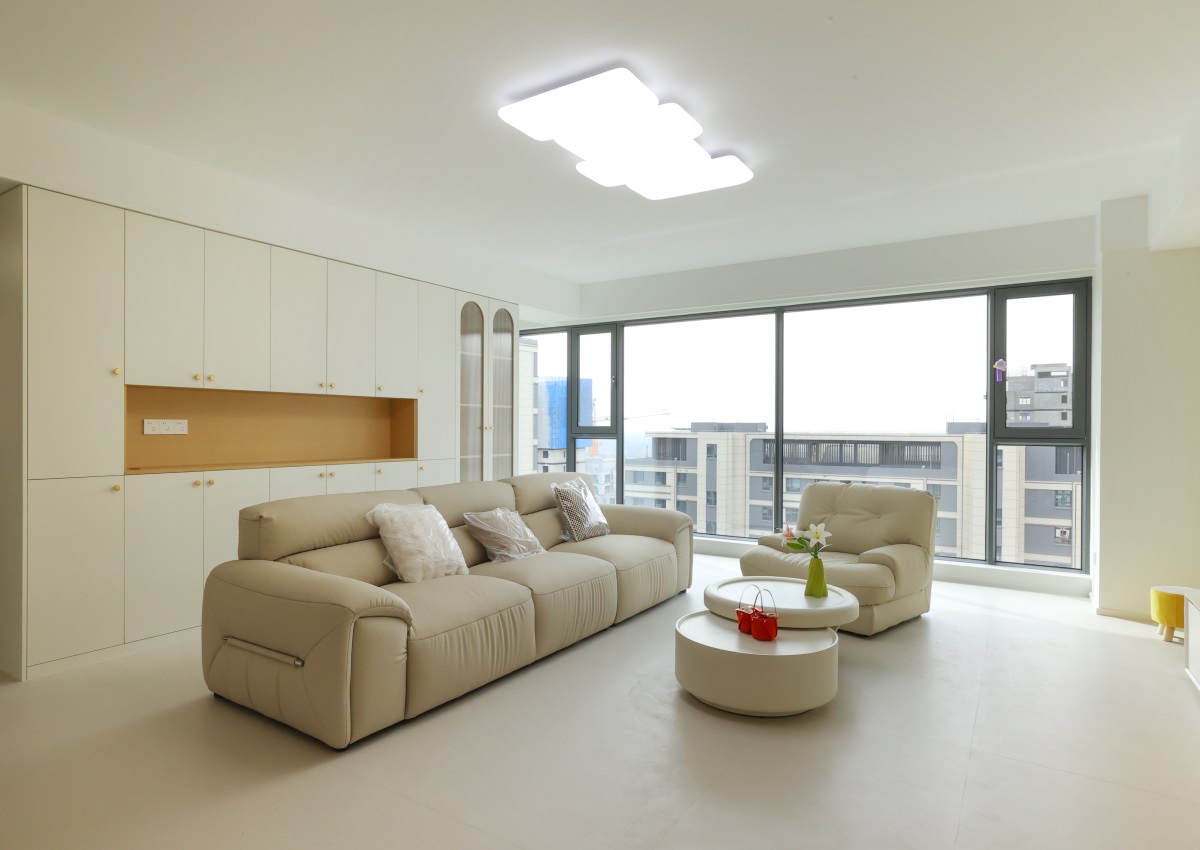 實(shí)景 | 萬錦公館143㎡奶油風(fēng)，藏進(jìn)角落里的寫意自然，讓焦慮瞬間清零！