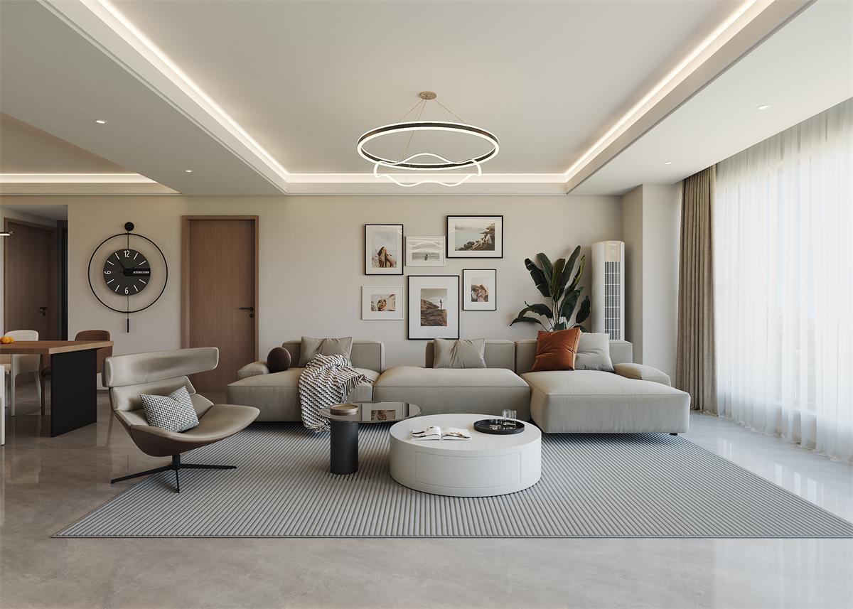 中海華樾 | 萬(wàn)萬(wàn)沒(méi)想到！這個(gè)130㎡簡(jiǎn)約風(fēng)的家，讓幸福感飆升！