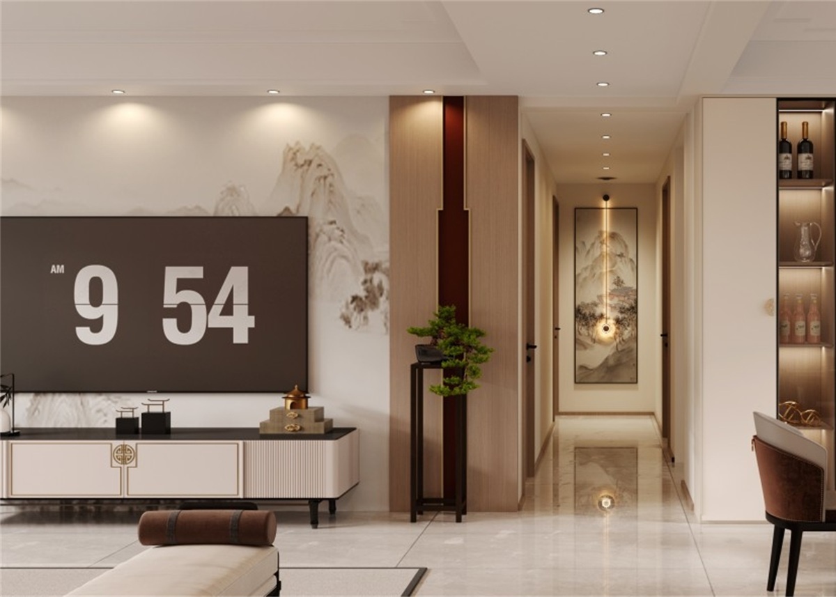 中海華樾185㎡ | 新中式到底有多絕？東方美學(xué)直接拿下一家老?。? title=