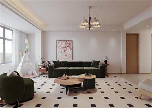 湖畔嘉苑 | 139㎡輕復(fù)古之家，不盲目跟風(fēng)，做生活的主角