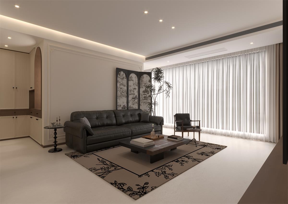 星耀閱海138㎡ | 被法式復(fù)古風(fēng)迷暈了！超強(qiáng)戶(hù)型改造+浪漫氛圍感，這個(gè)家美的太權(quán)威！